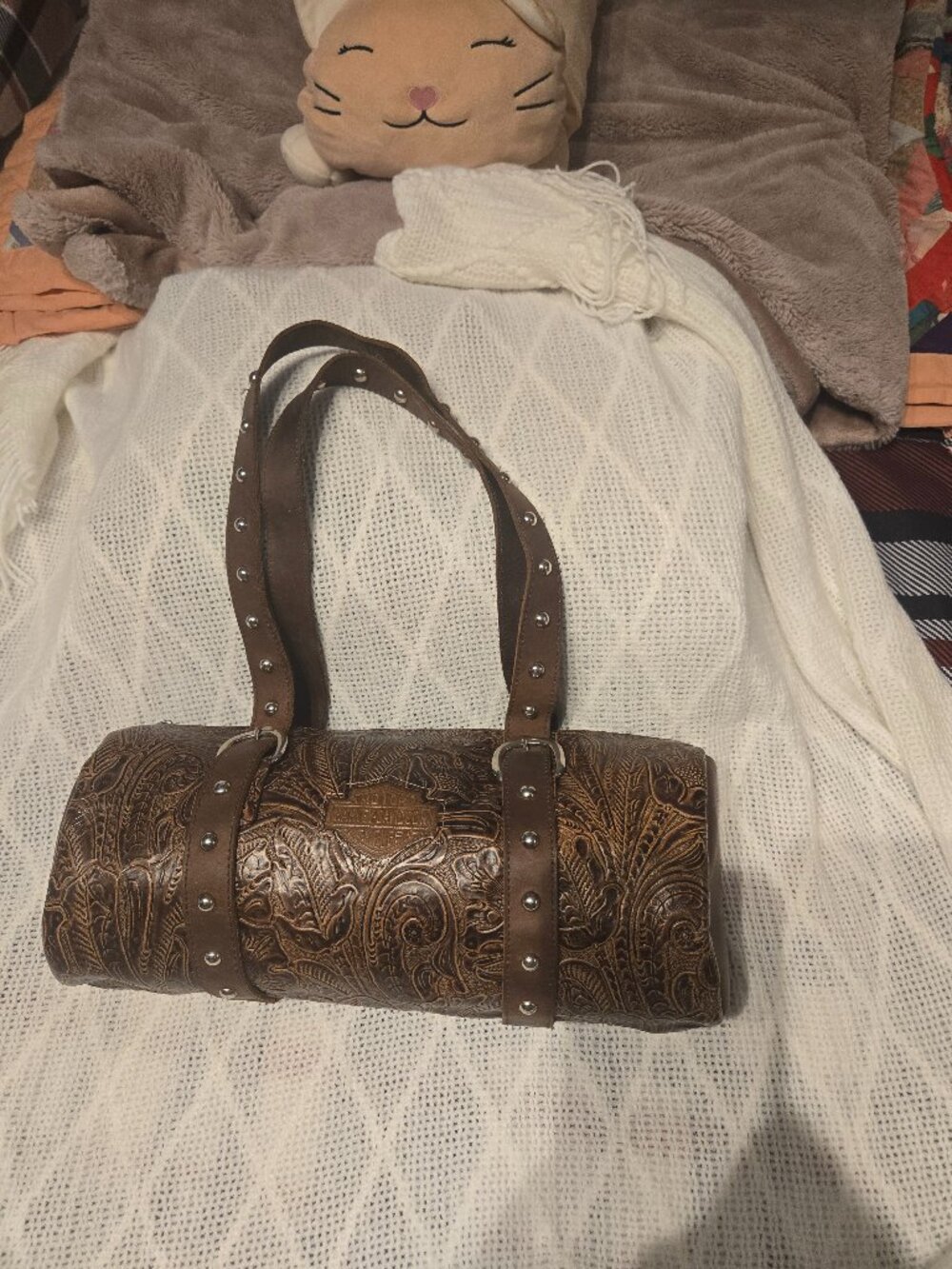 Harley davidson barrel bag